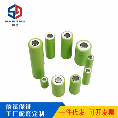 Ni-MH 1/3AAA150MAH Nickel-Hydride Зарядка плоский заголовок 2/3AAA 300MAH 1.2V