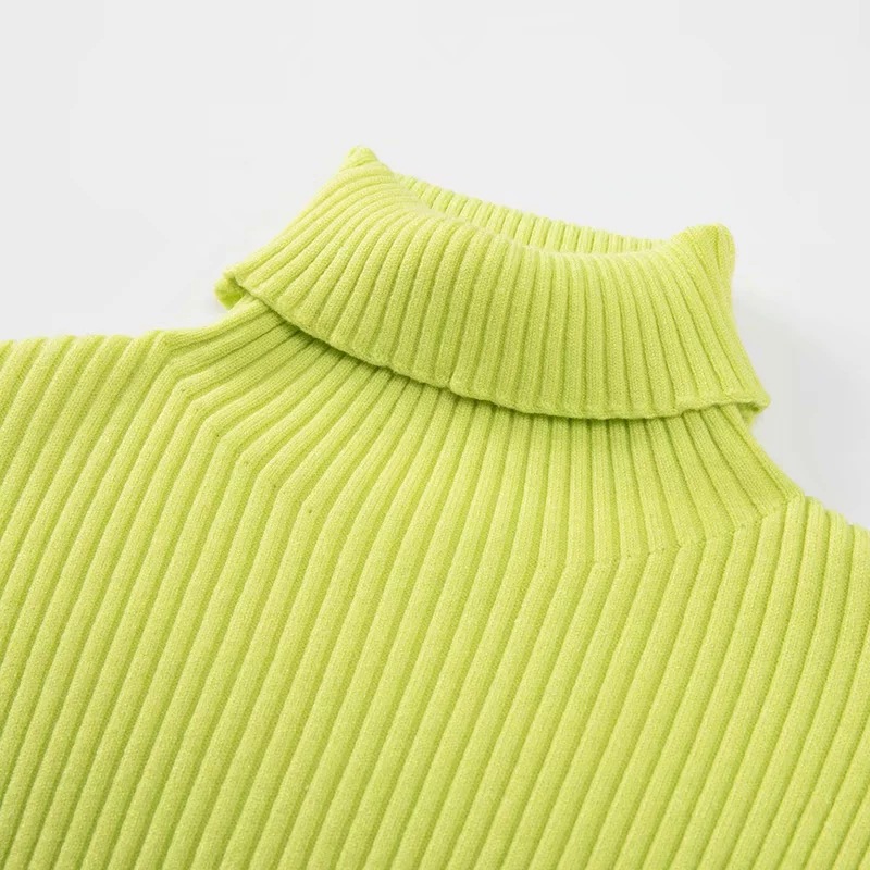 slim bottoming knit shirt NSHS50608
