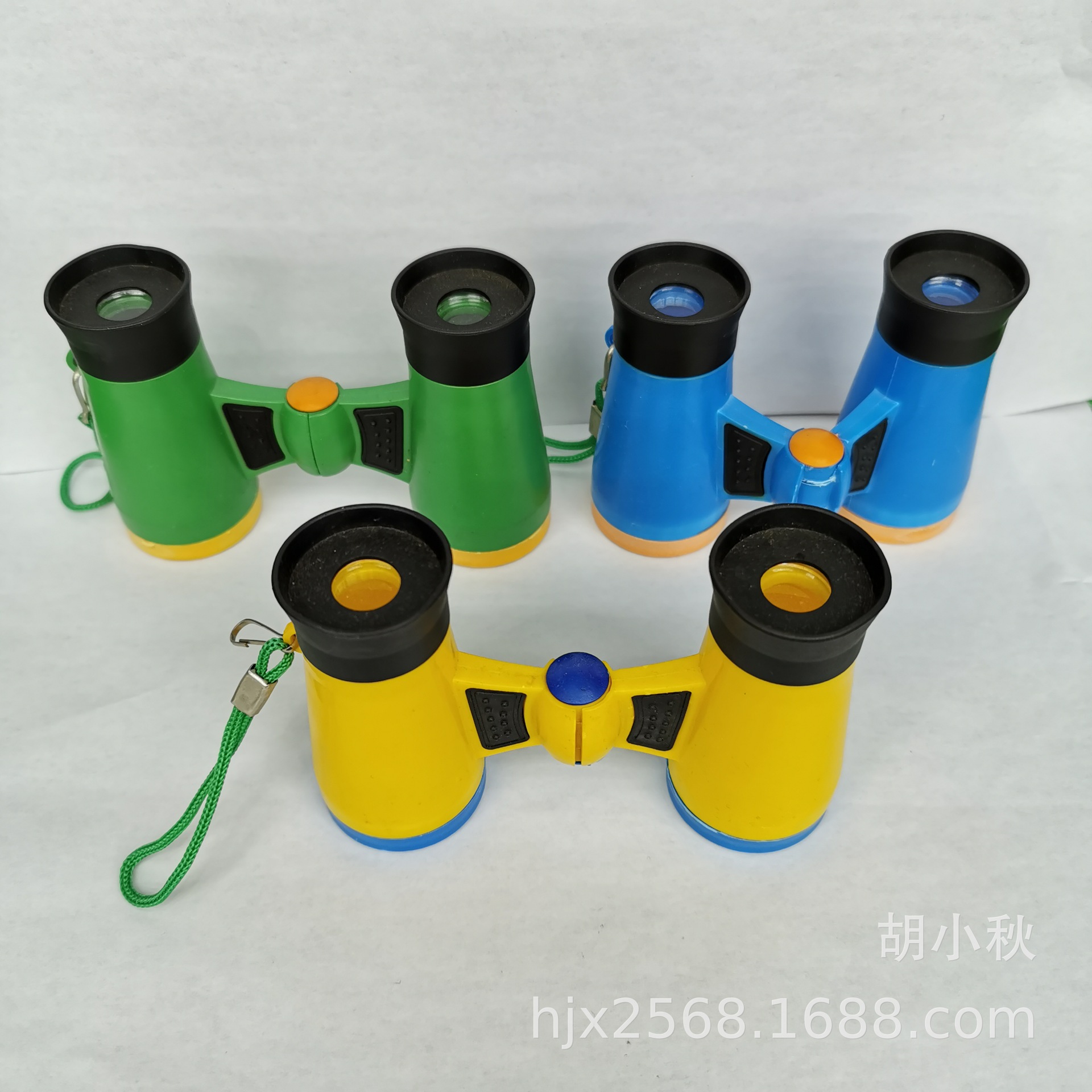 4X28彩色混装/迷你型儿童型玩具望远镜，厂价销售