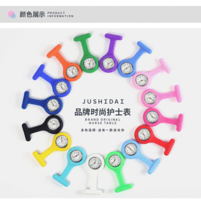 Manufactor wholesale silica gel Nurse Table gift Nurse Table goods in stock Nurse Table Quartz watches Net Red Nurse watch