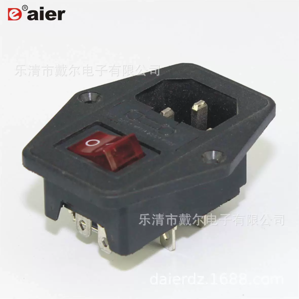 Розетка питания AS-10E с двойным предохранителем Розетка AS с предохранителем