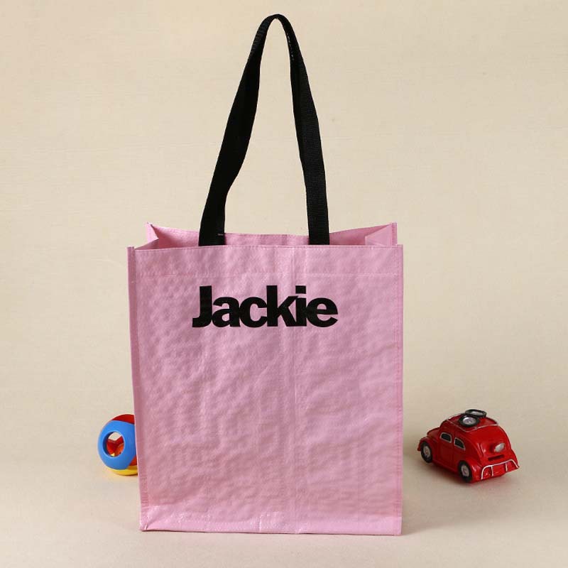 源头厂家PP彩印编织袋购物袋 广告手提袋覆膜彩印外贸手提袋批发