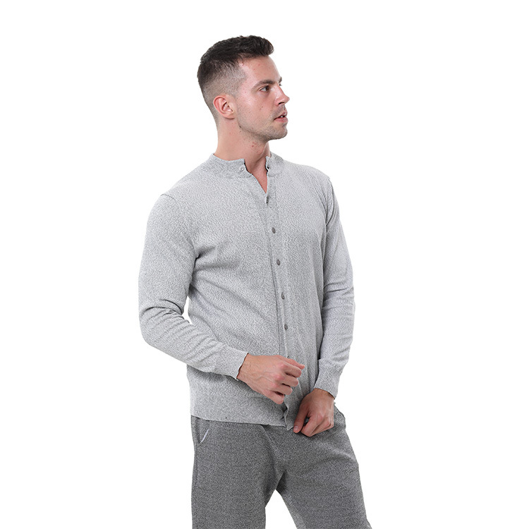 亚马逊爆款现货聚乙烯时尚拉链钮扣开衫防割服户外运动安全防护服