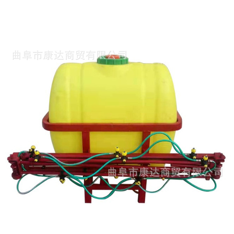 拖拉机后挂打药机小型打药机厂家多功能玉米小麦液压折叠喷杆打药