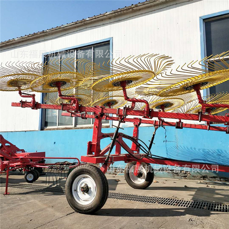 搂草机牵引式搂草机玉米秸秆搂草机多用途搂草机