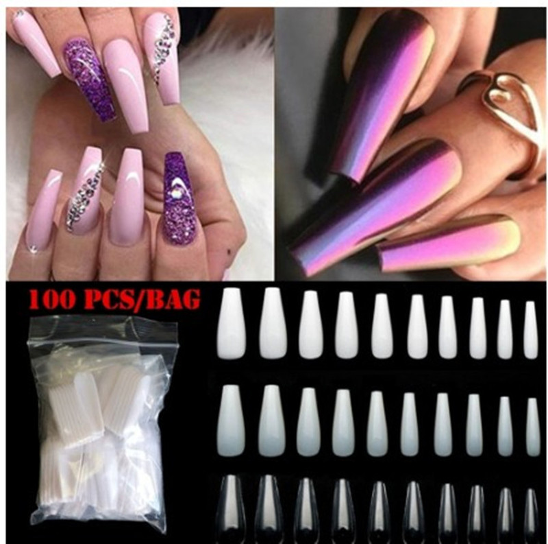 100 piece nail blank base nail full paste natural color nail nail nail supplies long 100 piece nail blank base nail full paste natural color nail nail nail supplies long