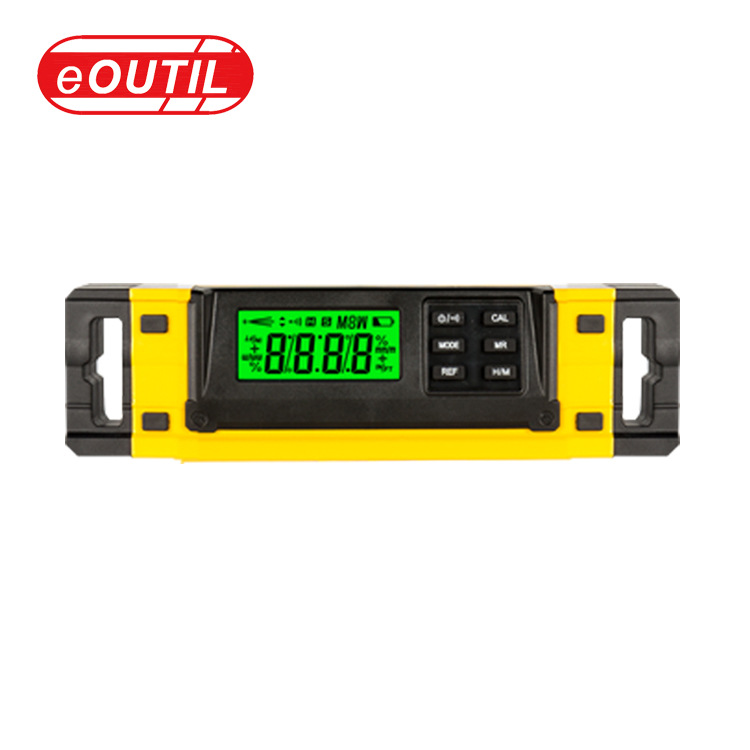 DL420电子倾角仪数显角度尺磁性水平尺LCD数显水平尺铝材