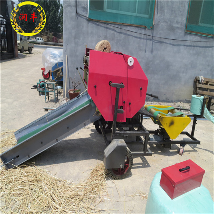 衡水稻草储存打包机 牛场打包机