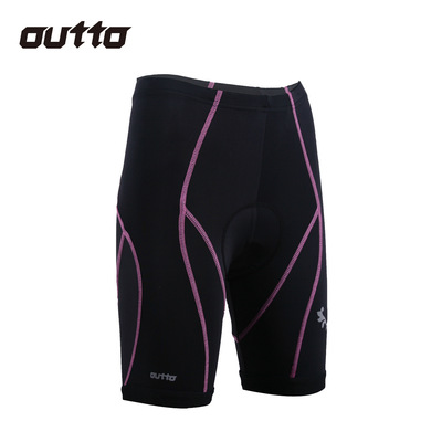 女式骑行裤 自行车 夏季速干透气 硅胶骑行短裤女#5555