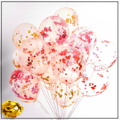 Net Red Sequins balloon Marriage room decorate Supplies The age of birthday party wedding marry scene arrangement latex balloon