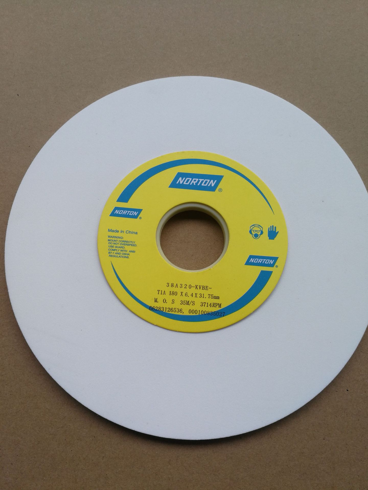 批发诺顿白刚玉白色砂轮.38A320K 180*6.4*31.75,320k,规格齐全