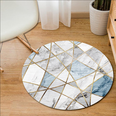 Minimalist Nordic round rug modern home living room coffee table bedroom bed side bed front cute hanging basket computer chair pad