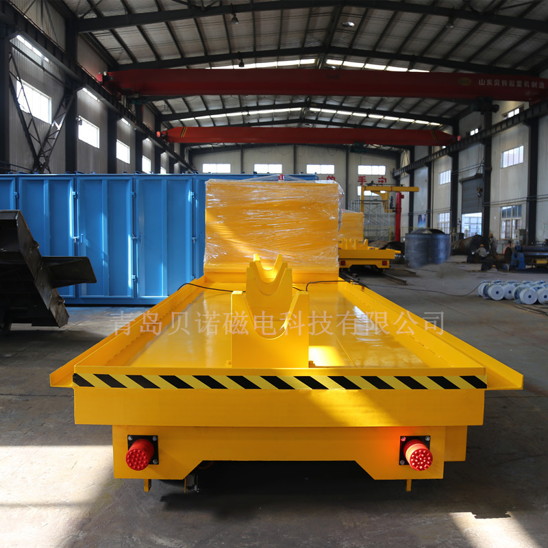 50吨80tKPJ拖缆钢包车 轨道平车 钢厂车间内部钢水转运车电动平车