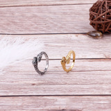 Ювелирное украшение, ретро кольцо из нержавеющей стали подходит для мужчин и женщин, европейский стиль, в стиле панк