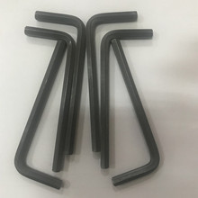 厂家生产销售运动器材用中高碳钢加硬淬火L形内六角扳手H5*33*85
