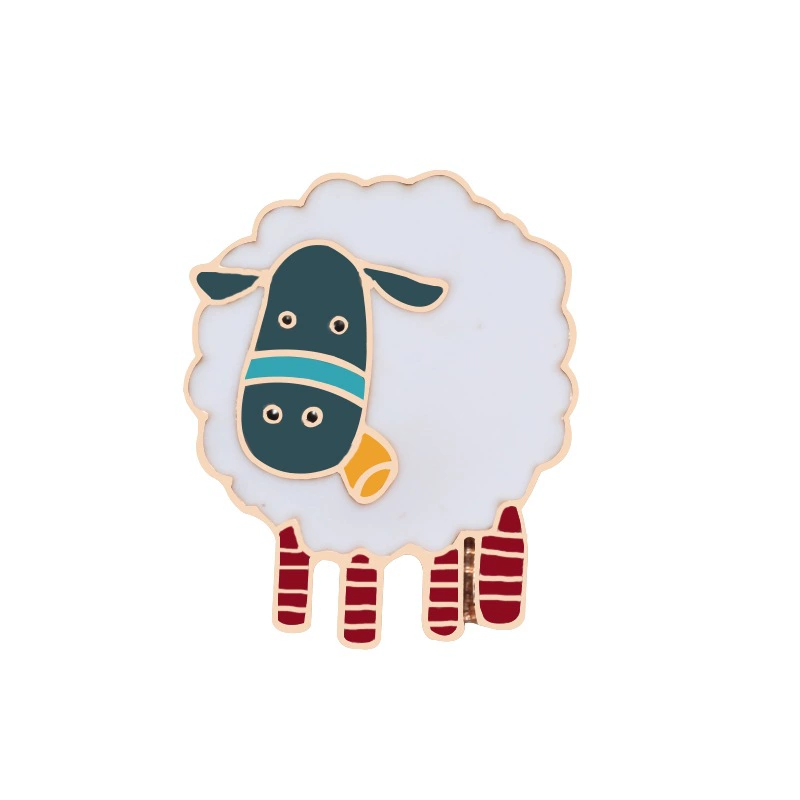 Creative amusing funny brooch, cartoon badge, footwear, bag accessory, accessories