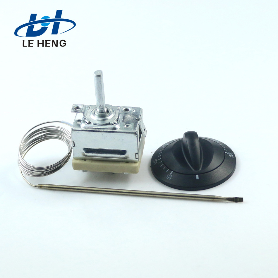 温控器 陶瓷加热灯毛细管840mm烤箱控温器3*170mm旋钮温控器