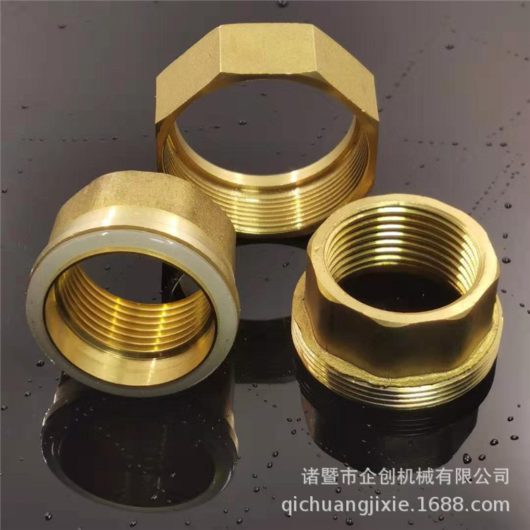 批量销售  全铜双内丝活接 1寸水管双内牙铜活接  活接头