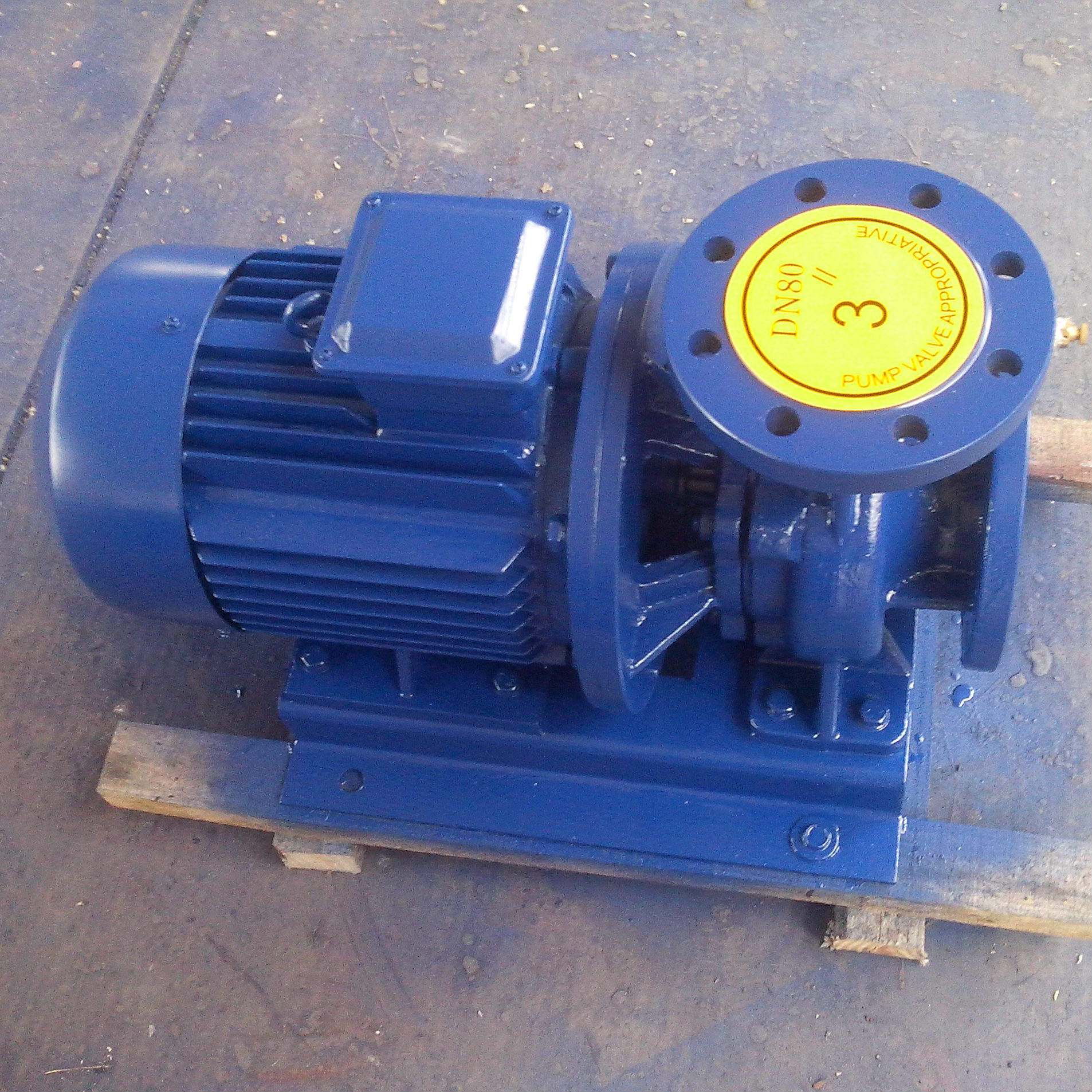 厂家供应 ISW100-125A 型卧式管道离心泵