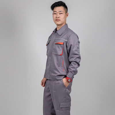冬装工厂制服 汽车维修劳保工作服 休闲工服厂家批发可定制logo