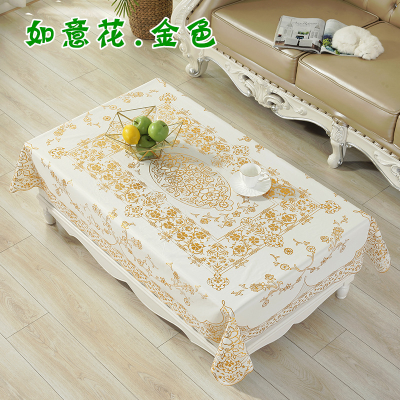 110x160 如意花 金色