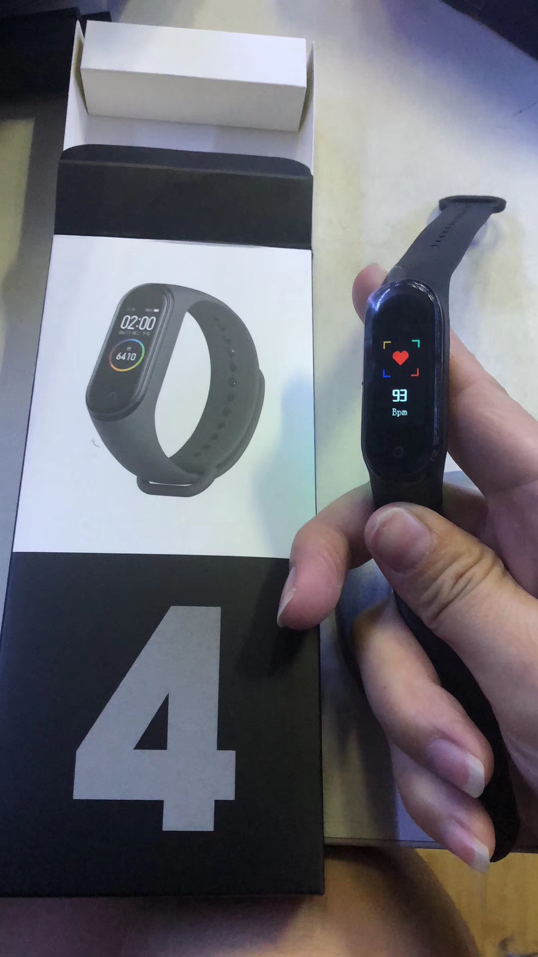 Bluetooth sports step count information reminder alarm clock heart rate sleep health monitoring gift M4 smart bracelet undefined