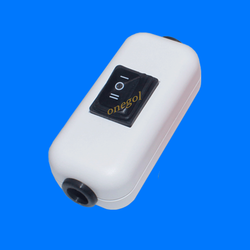 现货 厂家直销 线上防水防尘开关 床头开关 配三脚两档开关