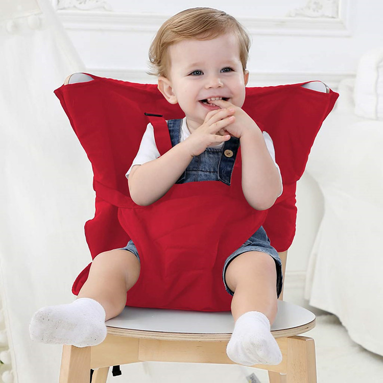 Seat Belt Portable High Chair Seat Belt Washable Cloth Belt Baby Feeding Seat Belt