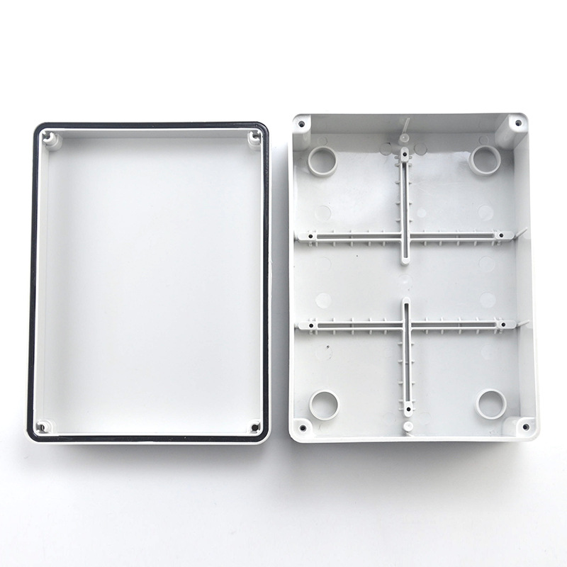 Wochang Outdoor Waterproof Connector 140*190*70 Plastic Housing Power Switch Box Security Sealed Box