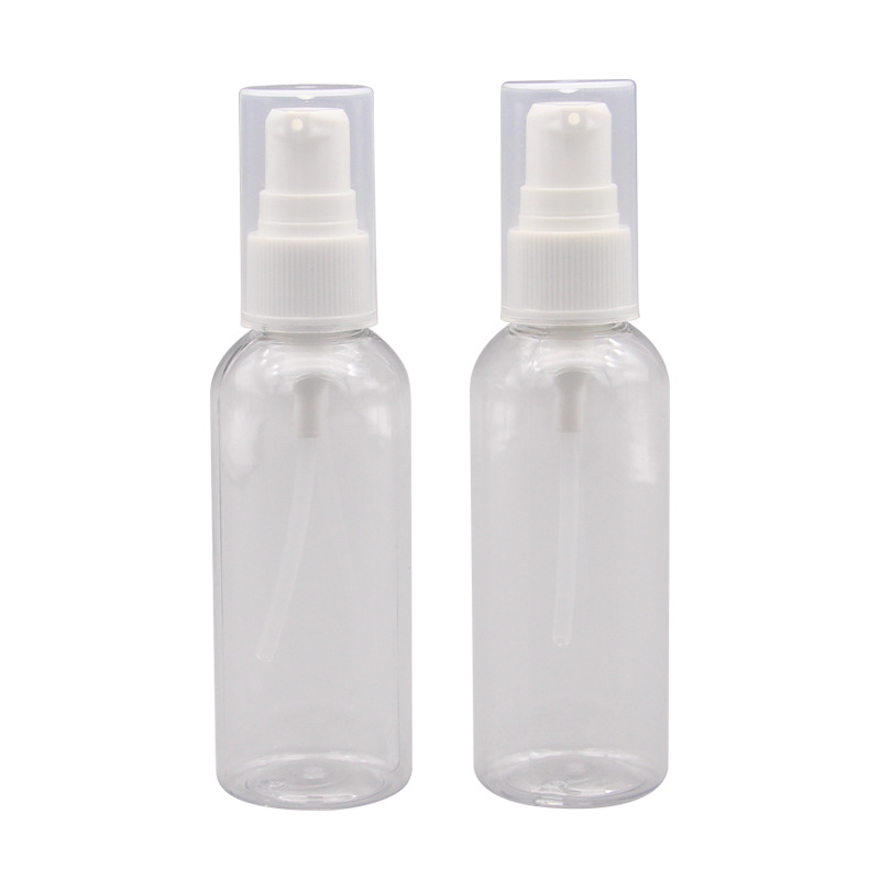 厂家供应 80ml 乳液瓶 面霜分装瓶 pet塑料瓶 化妆品分装瓶