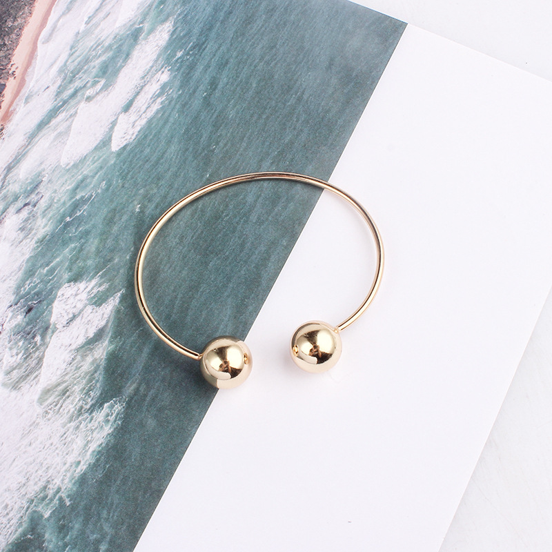 simple fashion garlic open bracelet