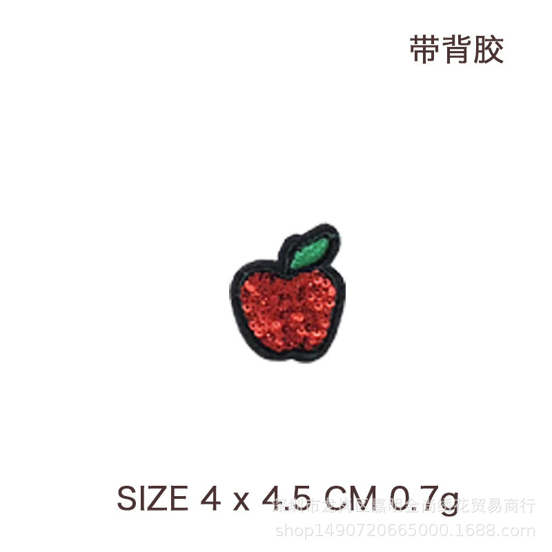 各种各样水果布贴