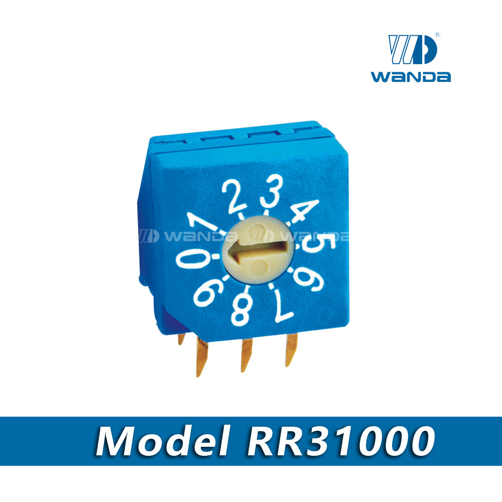 供应旋转拨码开关，旋转DIP开关，旋转编码开关
