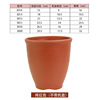 Plastic flowerpot, breathable round resin, increased thickness