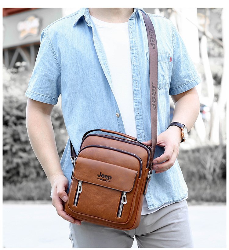 男士单肩包2019新款斜挎包小包商务休闲公文包潮流背包厂家直销|ms