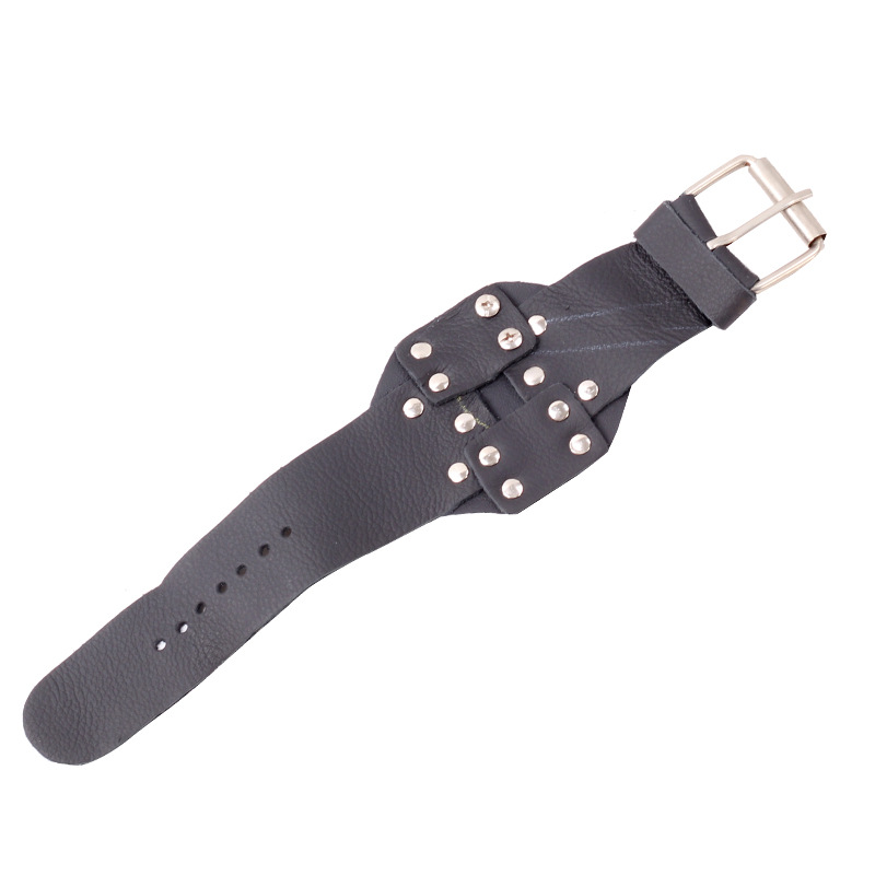 弹弓射鱼渔镖护手 弓箭射箭渔轮腕带护具 钢板防护手套 厂家直供