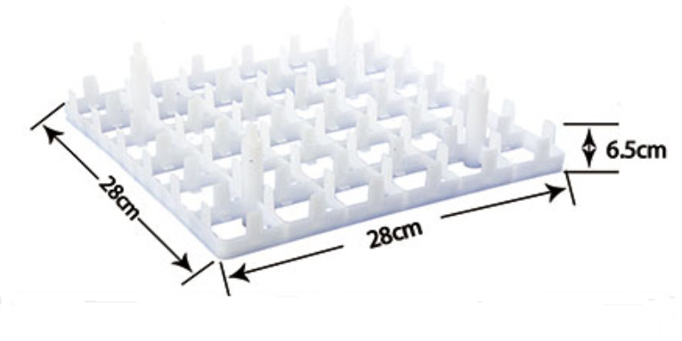 Caja de facturación de transporte de combinación de envasado de huevos engrosada directa de fábrica anti-colisión anti-aplastamiento equipo de partición de bandeja de huevos