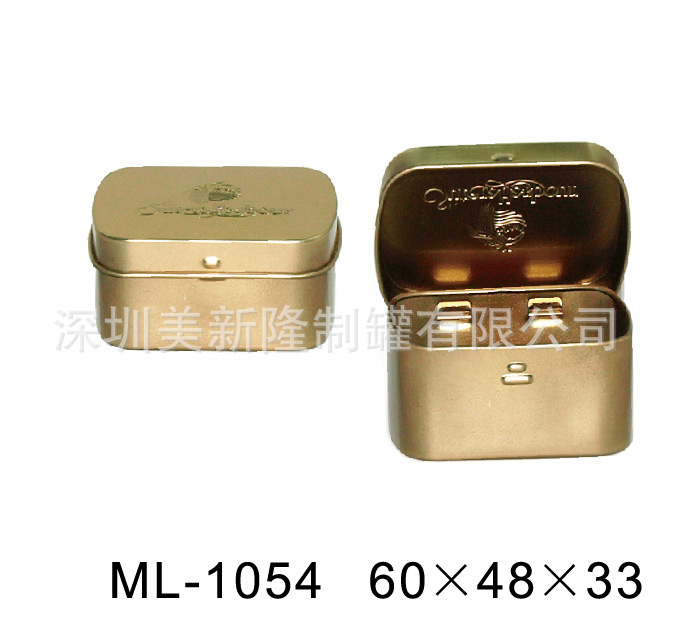 定制方形铁罐包装  巧克力铁盒包装 通用休闲食品包装盒