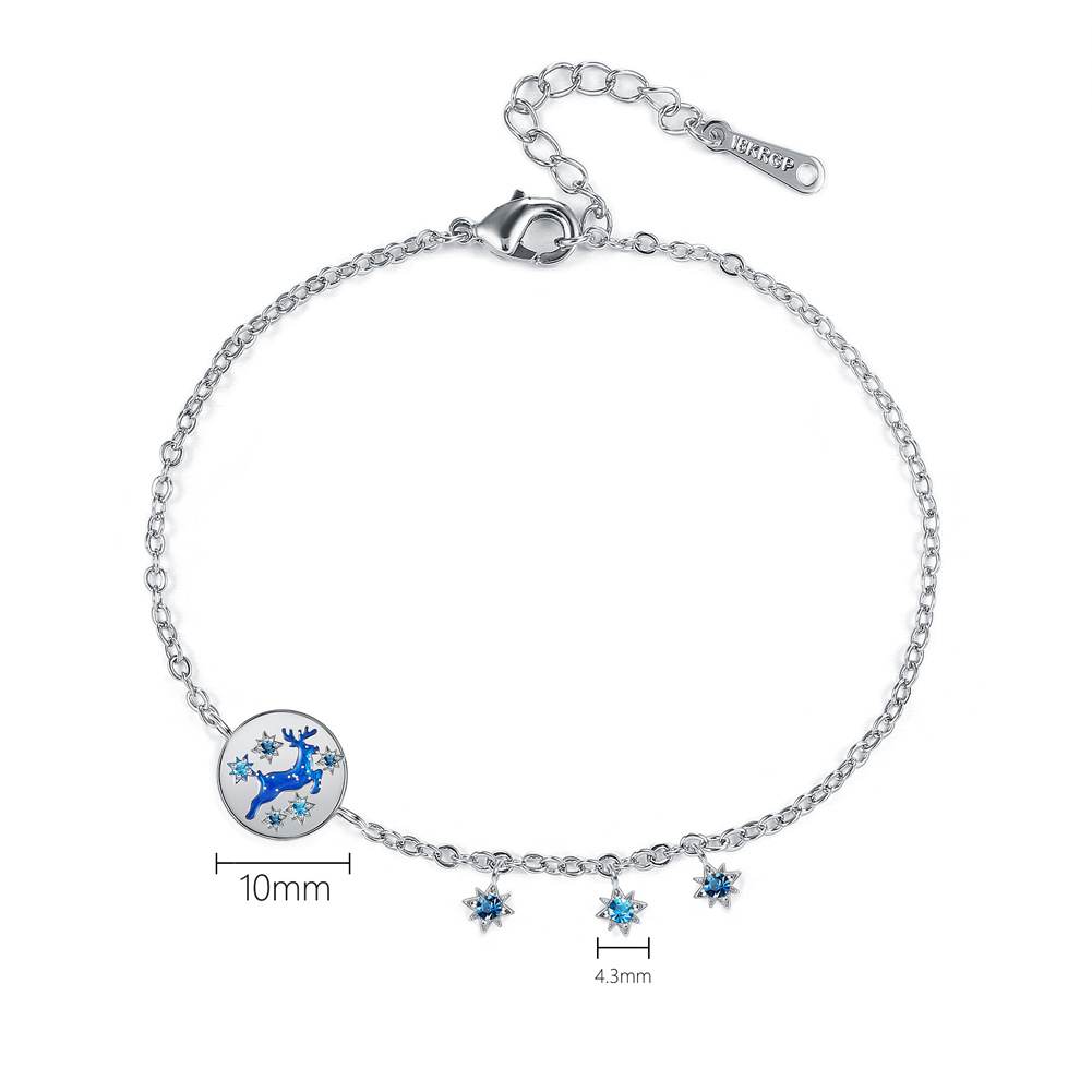 Simple Style Star Copper Plating Bracelets 1 Piece