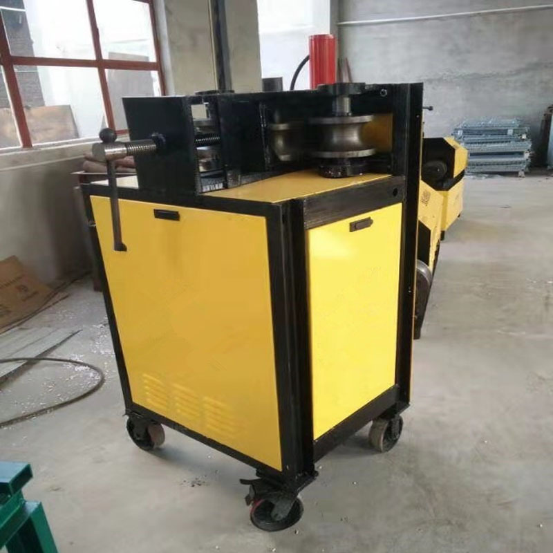 76型平台电动弯管机 大棚镀锌管平台弯弧机 4个厚铁管平弯机定做