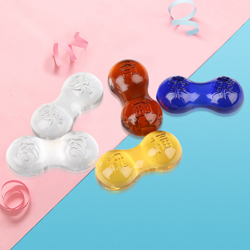 玻璃笔架笔搁 创意手工玫瑰花精致笔枕颜多色可批发定制文艺笔架|ms