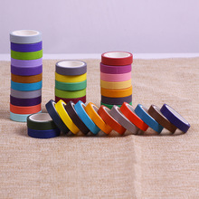 糖果色彩虹装饰花边DIY手帐和纸胶带颜色混发