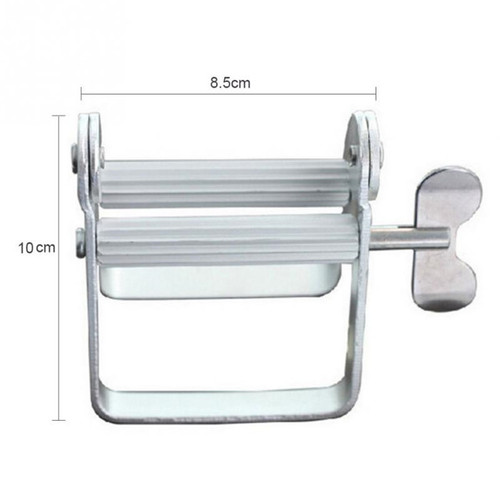 Wholesale metal paste squeezer stainless steel lazy toothpaste squeezer hair salon hairdressing tool handle squeeze dye paste