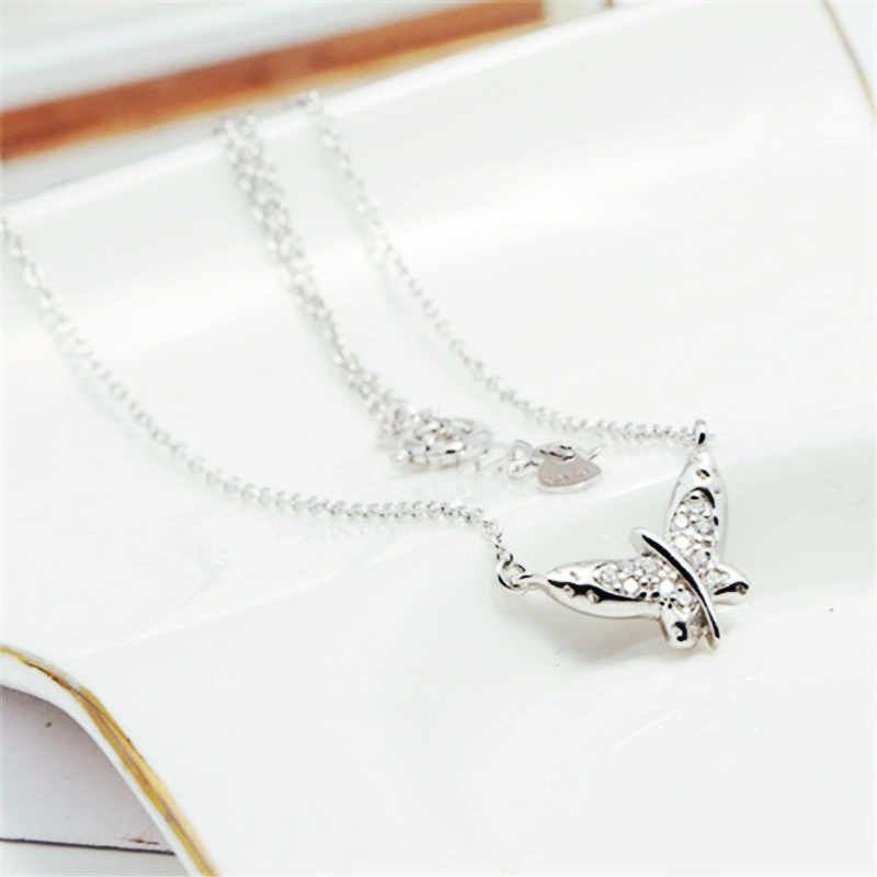 Necklace, pendant, chain, silver 990 sample, simple and elegant design