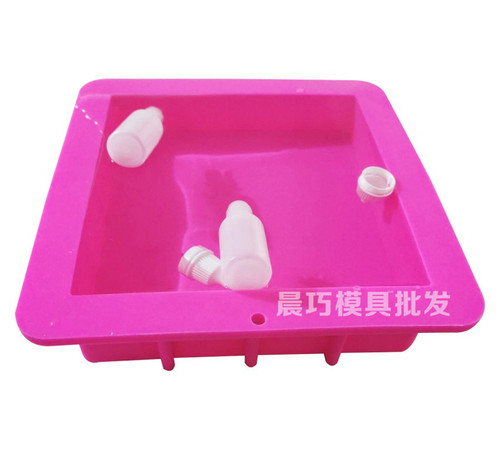 DIY essential oil handmade soap rendering plate mold thickened without deformation or swelling 1100ML capacity square toast mold