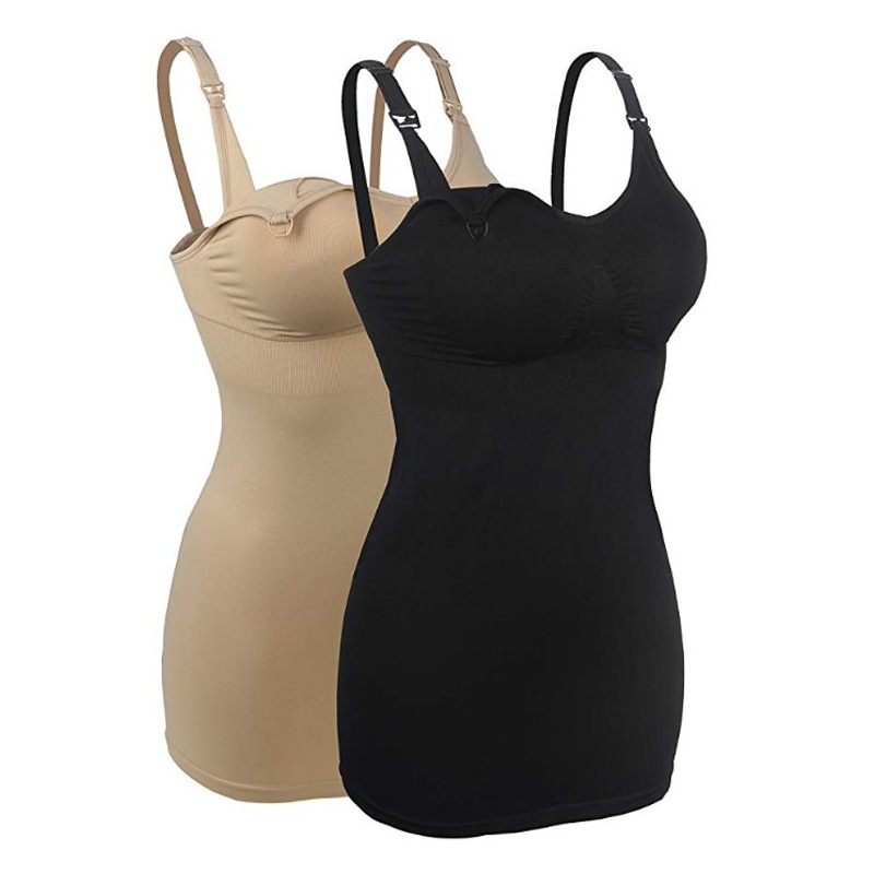 工厂批发大码哺乳文胸胖妈喂奶前开扣孕产妇哺乳背心