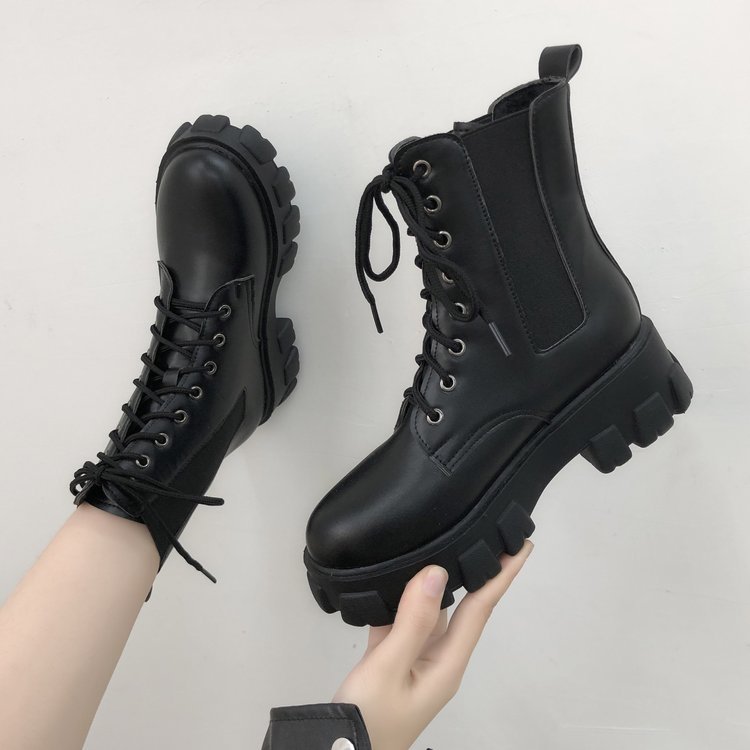 Martin boots women's 2019 autumn and win...