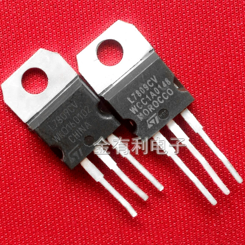 Разборка TO-220 пакет L7809CV трехконтактная трубка регулятора напряжения