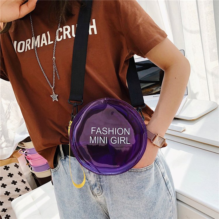 Women's Small PVC Letter Basic Zipper Jelly Bag display picture 18