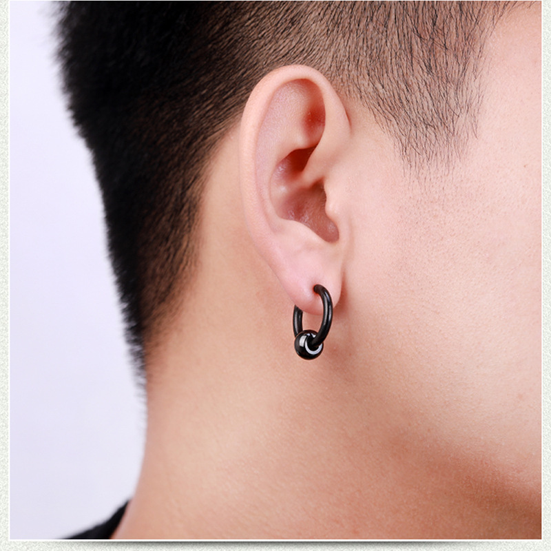 Fashion Geometric Stainless Steel Earrings Plating Stainless Steel Earrings 1 Piece display picture 3